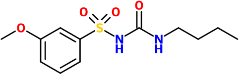 (image for) MC080039 1-(3-Methoxy-benzolsulfonyl)-3-butyl-urea